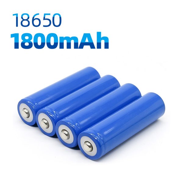 ICR18650 3.7V 1800mAh Li-ion Rechargeable Battery for solar street light, fan, speaker, flashlight,power bank - Image 2
