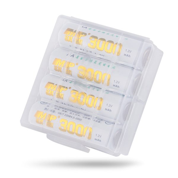 MP®Rechargeable AA Batteries 1.2V 3000mAh Nimh Double A Batteries Low Self Discharge - Image 7