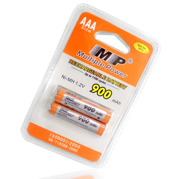 MP®AAA Rechargeable Battery 1.2V 900mah AAA Batteries for Cordless Phones, Remote Controls, Electronics - Image 2