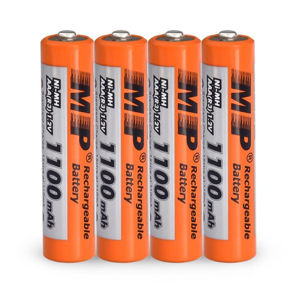 MP®AAA Rechargeable Battery 1.2V 1100mah AAA Batteries for Cordless Phones, Remote Controls, Electronics - Image 3