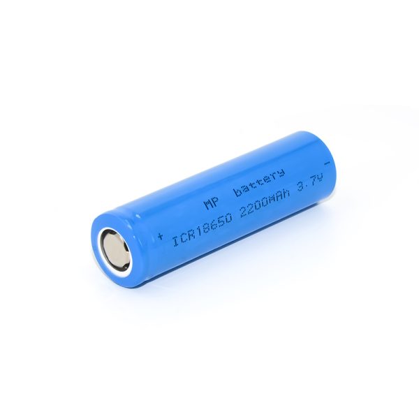Wholesale Deep Cycle 3.7V ICR18650 2200mAh Rechargeable Lithium Ion Battery for Power bank