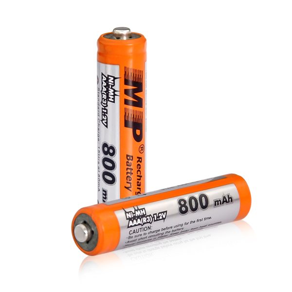 MP®100% Original Rechargeable AAA Batteries (2-Blister) Ready To Charge 800mAh Ni-MH Battery - Image 4
