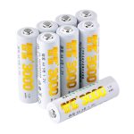 MP®Rechargeable AA Batteries 1.2V 3000mAh Nimh Double A Batteries Low Self Discharge