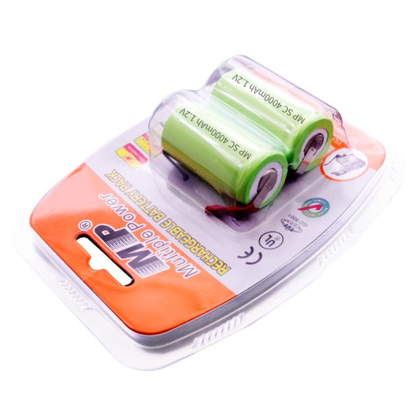 MP® Sub C 1.2V 4000mAh Ni-CD SC Rechargeable Battery for Power Tools (with Tabs) - Image 4