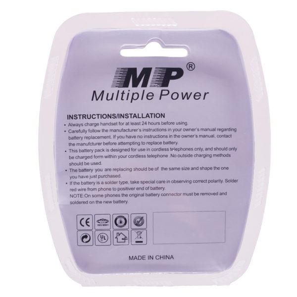 MP® Sub C 1.2V 4000mAh Ni-CD SC Rechargeable Battery for Power Tools (with Tabs) - Image 5