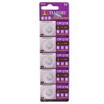 5pcs/pack CR1216 Button Batteries DL1216 BR1216 Cell Coin Lithium Battery 3V CR 1216 5034LC For Watch Electronic Toy Remote