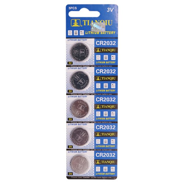 TIANQIU CR2032 3V Lithium Button Coin Cell Battery Lithium Button For Car Key Remote Control Watch Toy Button Cell