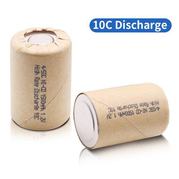 4/5SC 1.2V 1500mAh Sub C Ni-cd Rechargeable Battery 10C Discharge for Power Tools Electric drill - Image 2