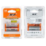 MP®1.2V Ni-MH AA 3000mAh Rechargeable Battery for Solar Lights,Remote Controller, Electric Toys - Image 3