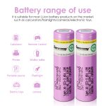 QanYUloong®QanYUloong 100% Original 3.7V INR18650 High-Power Lithium Battery for Electric Tools 35E 3500mAh Flashlight Long-Lasting Use - Image 6