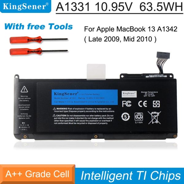 A1331 Laptop Battery For Apple MacBook 13.3"A1342 Unibody MC207LL/A MC516LL/A 020-6809-A 10.95V 63.5WH - Image 2