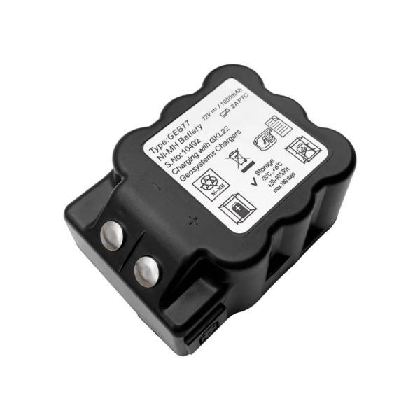 GEB77 For Leica TC600 900 Series Total Station Surveying Equiment Replacement Rechargeable 12V NI-MH Battery