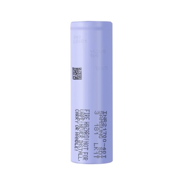 100% Original SAMSUNG INR21700-40T 4000mAh 35A Rechargeable Lithium Battery