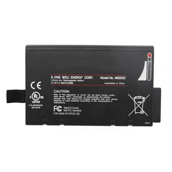 Medical battery for Philips ME202C 989803144631 R202i ME202 ME202A ME202H ME202BB ME202BE 989803170371 - Image 2