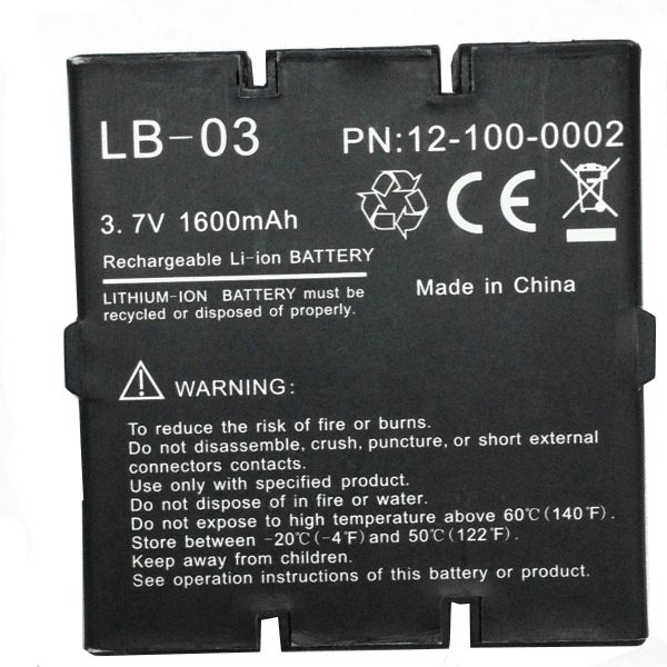 Compatible BIOLIGHT monitoring battery LB-03 M800 12-100-0002 Bio-Medical Battery 3.7V 1600mAh - Image 4
