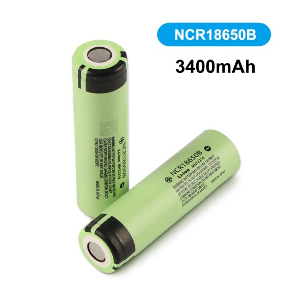 100% Original Panasonic NCR18650B 3400mAh Lithium Battery - Image 2
