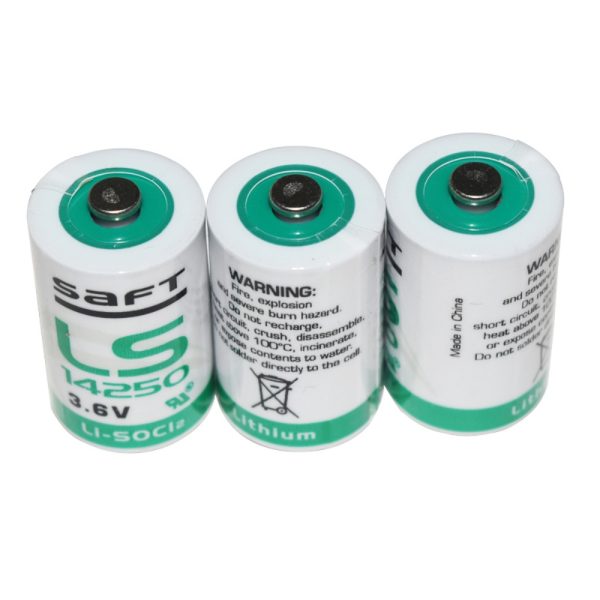 SAFT LS14250 1/2AA 3.6v Battery 1200mAh High Capacity Can Use for Water Meter Electricity Meter Gas - Image 3