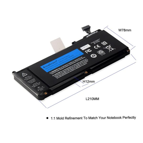 A1331 Laptop Battery For Apple MacBook 13.3"A1342 Unibody MC207LL/A MC516LL/A 020-6809-A 10.95V 63.5WH - Image 3