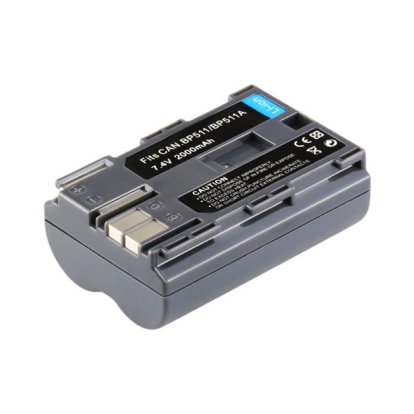 BP511 BP-511A Batteries for Canon PowerShot G1 G2 G3 G5 G6 90 90IS EOS 40D 300D 5D 20D 30D 50D 10D D60 MV30i 300 Camera