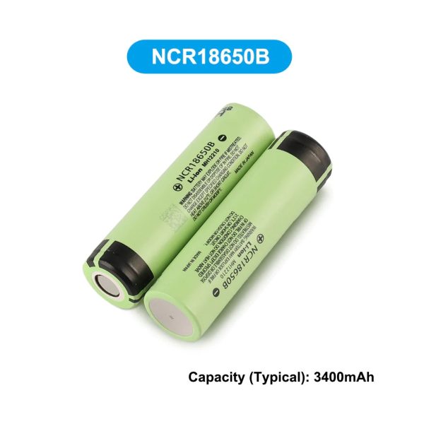 100% Original Panasonic NCR18650B 3400mAh Lithium Battery - Image 4