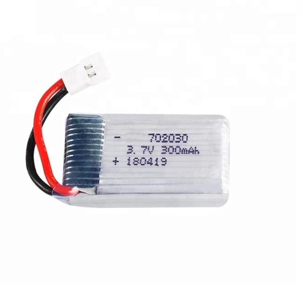 702030 3.7V 300mAh Lithium polymer RC drone battery for U816 U830