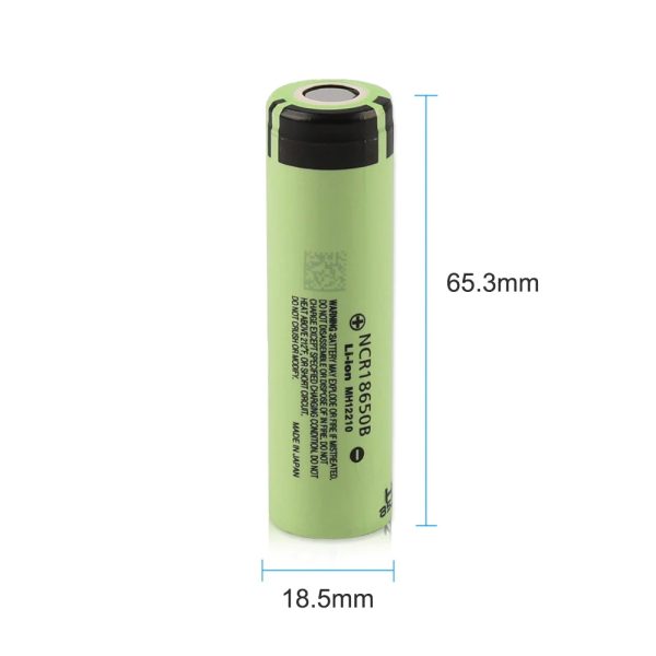 100% Original Panasonic NCR18650B 3400mAh Lithium Battery - Image 5
