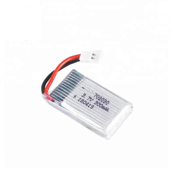 702030 3.7V 300mAh Lithium polymer RC drone battery for U816 U830 - Image 2