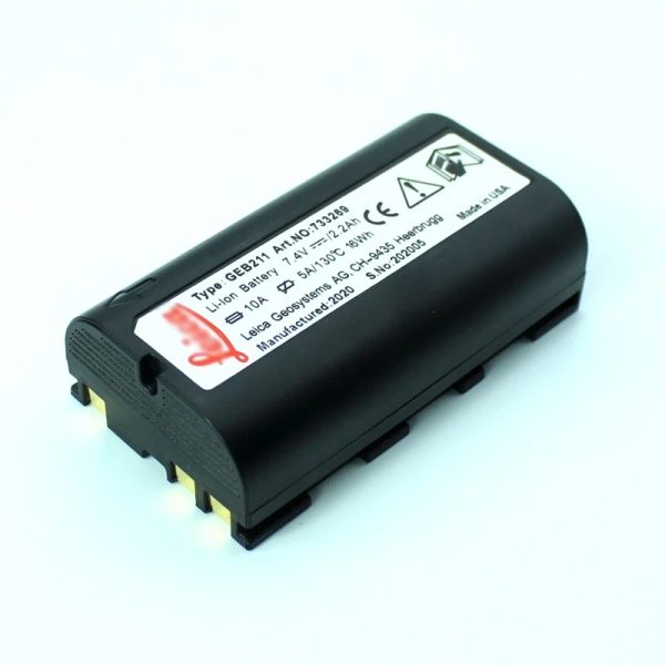 GEB211 Battery for Leica ATX1200 RX1200 GPS1200 GRX1200 total station Brand New Li-ion Battery - Image 5