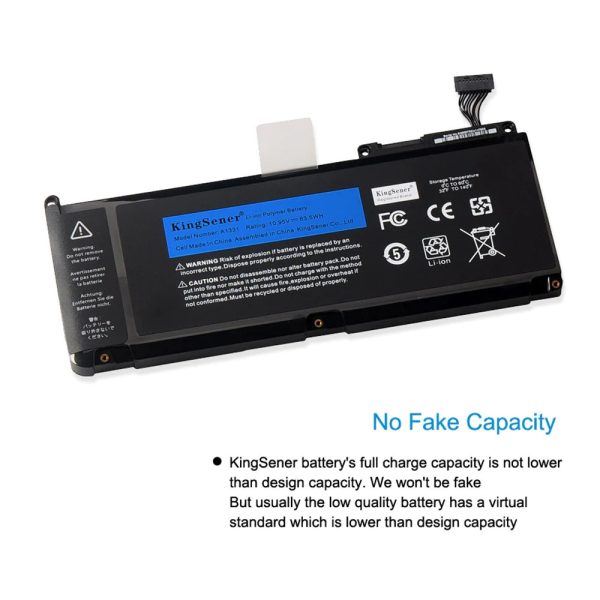 A1331 Laptop Battery For Apple MacBook 13.3"A1342 Unibody MC207LL/A MC516LL/A 020-6809-A 10.95V 63.5WH - Image 7