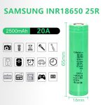 100% Original SAMSUNG INR18650-25R 20A High Discharge Rate Lithium Battery - Image 6