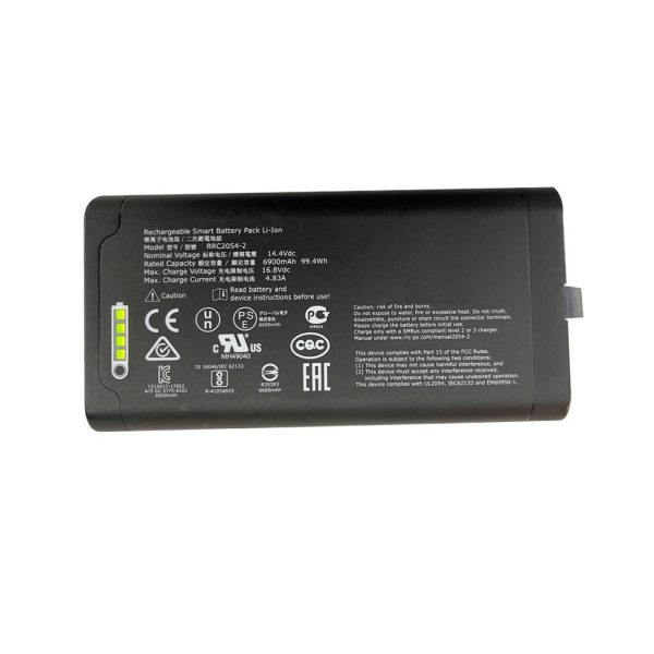 New RRC2054-2 Battery For RRC2054 RRC2054-2 P/N 410148-05 CT 654-205S1HBS0BD Analyzer battery 6900mAh 99.4Wh