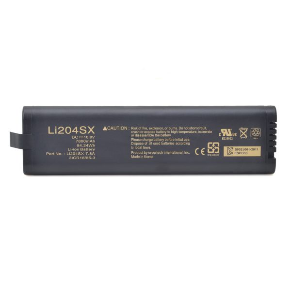 11.1V 7800mAh Li-ion Rechargeable LI204SX A6188-67004 1420-0868 LI204SX-60 Lithium ion Medical battery for JDSU MTS-6000 OTDR