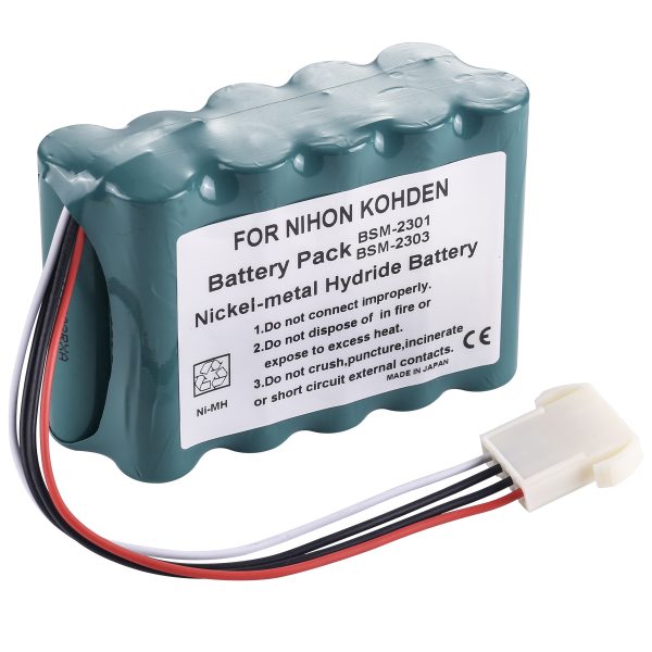 High Quality For Nihon Kohden 10HR-4/3FAUC-NK 10HP-4/3FAUR-NK X062 YS-076P5 608237 BSM-2300 BSM-2300A BSM-2300K Monitor Battery