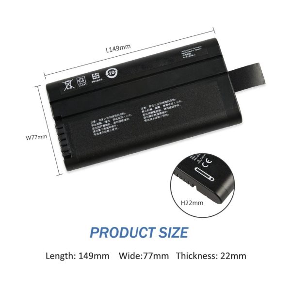 New RRC2054-2 Battery For RRC2054 RRC2054-2 P/N 410148-05 CT 654-205S1HBS0BD Analyzer battery 6900mAh 99.4Wh - Image 6