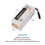 NKB-301V Battery For NIHON KOHDEN TEC-7721 TEC-7621C TEC-7631C TEC-5500 TEC-5521 TEC-5531 ECG-1350P Defibrillator - Image 4