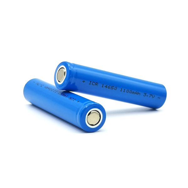 3.7V ICR14650 Lithium ion Rechargeable Battery 1100mAh li-ion cell batteries for led flashlight digital device