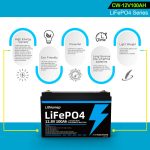 12.8V LiFePO4 Rechargeable Lithium Iron Phosphate Battery UP to 4000+ Deep Cycles for Trolling Motor, Boat, Rv, Solar - Image 4