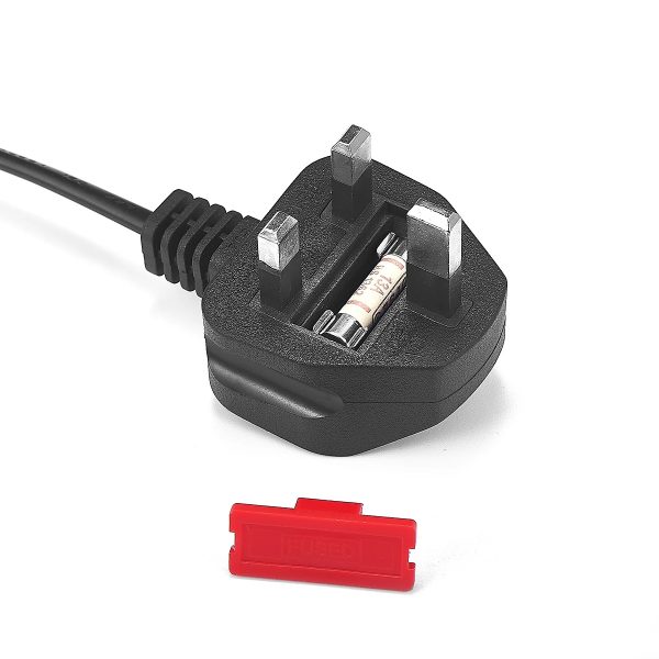 UK AC Power Cable Figure 8 IEC C7 Power Supply Extension Cord For Laptop Battery Charger Portable Radio PSP 3 4 - Image 5