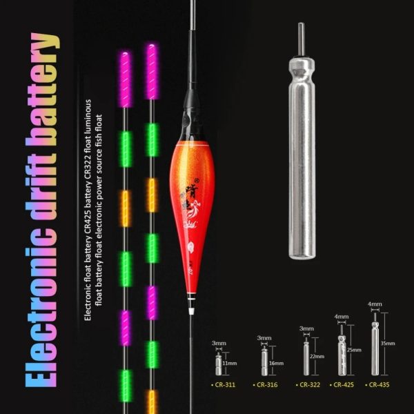 3V LiMnO2 Luminous Electric Battery CR311 CR316 CR322 CR425 CR435 For Fishing Lure, Floats, Pole Lights, LED Flashers - Image 6