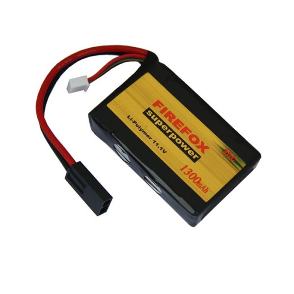100% Original FireFox 11.1V 1300mAh 20C AKKU Mini Airsoft Gun Battery RC model F4R13Q