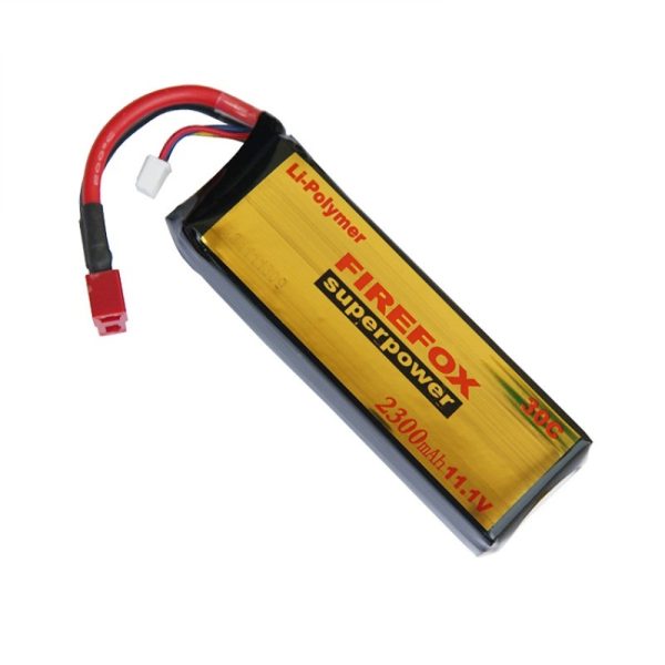 100% Original FireFox 11.1V 2300mAh 30C AKKU Mini Airsoft Gun Battery RC model F5R23