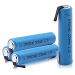 3.2V IFR10440 AAA 200mAh LiFePO4 Rechargeable Battery With DIY Nickel Tabs - Image 7