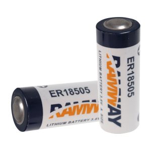 Ramway ER18505 3.6V 4000mAh Non-Rechargeable Lithium Battery For Smoke Alarm Temperature Controller GPS Locator