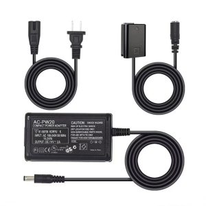 AC-PW20 NP-FW50 Dummy Battery AC Power Supply Adapter DC Coupler kit for Sony A6500 A6300 A6000 a7 a72 a7s a7r A6000 Cameras