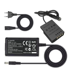 CP-W126 DC Coupler AC Power Supply Adapter NP-W126s Dummy Battery Kit for Fujifilm X100F X100V X-S10 XT-2 X-T3 X-T20 X-T30