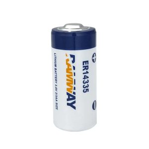 Ramway ER14335 2/3AA size 1650mAh primary lithium battery for gas detector, temperature and humidity recorder