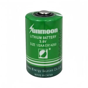 Sunmoon 1/2AA ER14250 Lithium Battery For ETC PLC Programmer Water Meter Dry Primary Battery