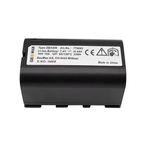 ZBA400 Battery For GEOMAX ZT20 ZT80 Series Total Station