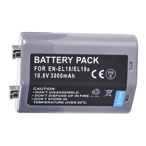 10.8V 3000mAh EN-EL18/18A for Nikon DSLR D6 D5 D4 D4S D850 D800 D500 Camera Batteries