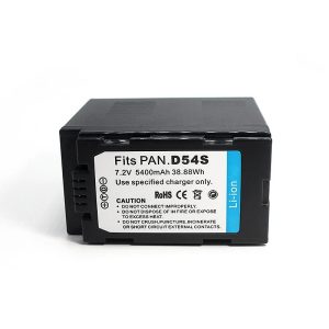 7.2V 5400mAh CGR-D54S battery for Panasonic AG-HPX260MC Camera